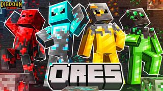 Thumbnail of the Minecraft Bedrock Marketplace product Ores created by Dig Down Studios.