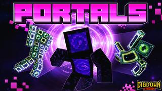 Thumbnail of the Minecraft Bedrock Marketplace product Portals created by Dig Down Studios.