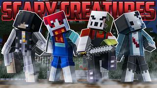Thumbnail of the Minecraft Bedrock Marketplace product Scary Creatures created by Dig Down Studios.