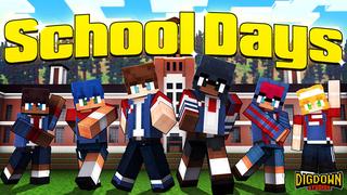 Thumbnail of the Minecraft Bedrock Marketplace product School Days created by Dig Down Studios.