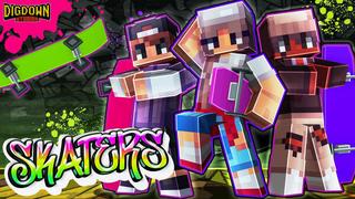 Thumbnail of the Minecraft Bedrock Marketplace product Skaters created by Dig Down Studios.