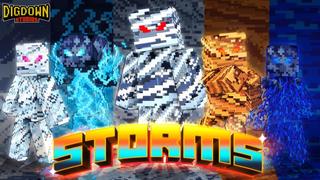 Thumbnail of the Minecraft Bedrock Marketplace product Storms created by Dig Down Studios.