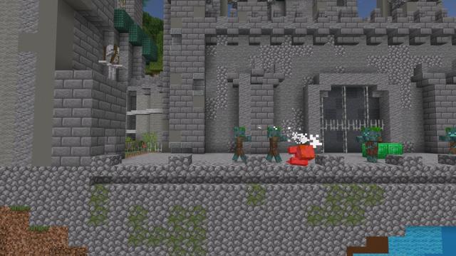 Screenshot of the Minecraft Bedrock Marketplace product Tower Defense created by Dig Down Studios.