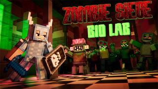 Thumbnail of the Minecraft Bedrock Marketplace product Zombie Siege: Bio Lab created by Dig Down Studios.