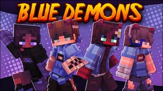 Thumbnail of the Minecraft Bedrock Marketplace product Blue Demons created by DigiPort.