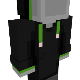 Thumbnail of the Minecraft Bedrock Marketplace product Cat Longline Hoodie created by DigiPort.