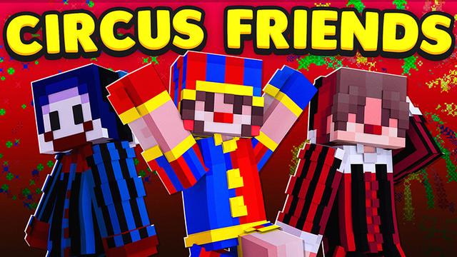 Thumbnail of the Minecraft Bedrock Marketplace product Circus Friends created by DigiPort.
