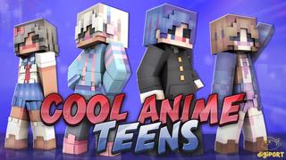 Thumbnail of the Minecraft Bedrock Marketplace product Cool Anime Teens created by DigiPort.