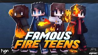 Thumbnail of the Minecraft Bedrock Marketplace product Famous Fire Teens created by DigiPort.