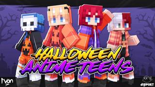 Thumbnail of the Minecraft Bedrock Marketplace product Halloween Anime Teens created by DigiPort.