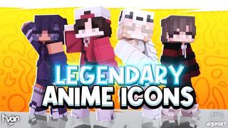 Thumbnail of the Minecraft Bedrock Marketplace product Legendary Anime Icons created by DigiPort.