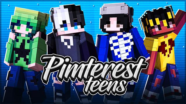 Thumbnail of the Minecraft Bedrock Marketplace product Pimterest Teens created by DigiPort.