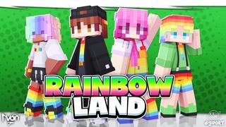 Thumbnail of the Minecraft Bedrock Marketplace product Rainbow Land created by DigiPort.