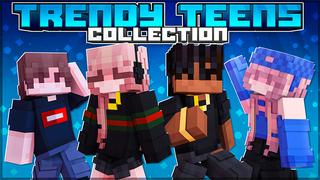 Thumbnail of the Minecraft Bedrock Marketplace product Trendy Teens Collection created by DigiPort.