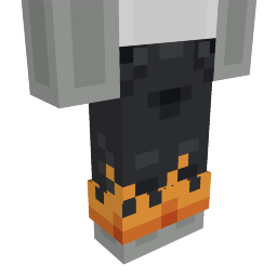 Thumbnail of the Minecraft Bedrock Marketplace product Y2K Flame Jeans created by DigiPort.