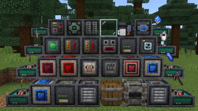 Screenshot of the Minecraft Bedrock Marketplace product Actually Additions created by Diluvian.