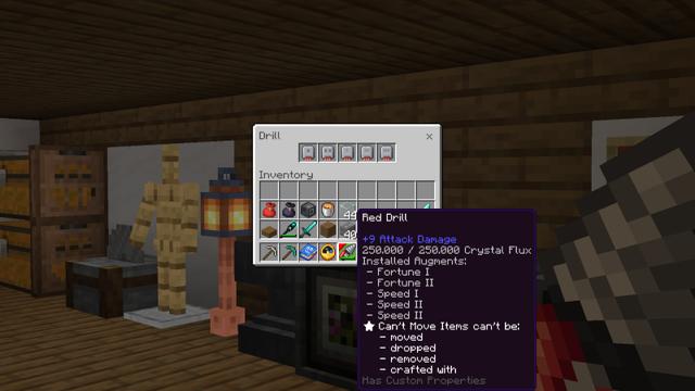 Screenshot of the Minecraft Bedrock Marketplace product Actually Additions created by Diluvian.