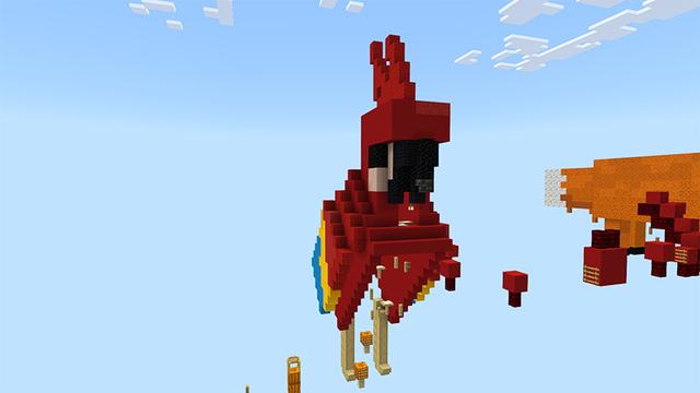 Screenshot of the Minecraft Bedrock Marketplace product Animals Parkour created by A30x1.