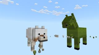Screenshot of the Minecraft Bedrock Marketplace product Animals Parkour created by A30x1.