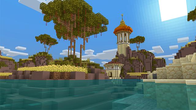 Screenshot of the Minecraft Bedrock Marketplace product Palácio Árabe created by A30x1.