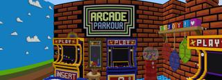 Panorama of the Minecraft Bedrock Marketplace product Arcade Parkour! created by A30x1.