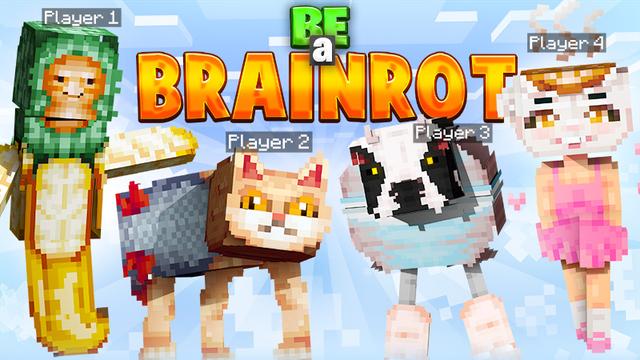 Thumbnail of the Minecraft Bedrock Marketplace product BE a BRAINROT created by A30x1.