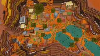 Screenshot of the Minecraft Bedrock Marketplace product Canyon Village created by A30x1.