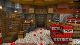 Screenshot of the Minecraft Bedrock Marketplace product Canyon Village created by A30x1.