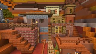 Screenshot of the Minecraft Bedrock Marketplace product Canyon Village created by A30x1.