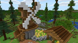 Screenshot of the Minecraft Bedrock Marketplace product Castle Town created by A30x1.