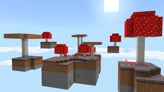 Screenshot of the Minecraft Bedrock Marketplace product Default Skyblock created by A30x1.