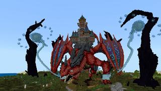 Screenshot of the Minecraft Bedrock Marketplace product Dragon Castle created by A30x1.