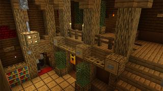 Screenshot of the Minecraft Bedrock Marketplace product Dragon Secret Base created by Diluvian.