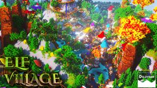 Thumbnail of the Minecraft Bedrock Marketplace product Elf Village created by A30x1.
