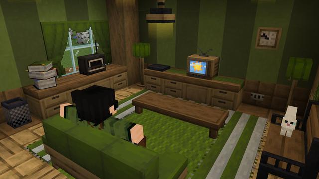 Screenshot of the Minecraft Bedrock Marketplace product Fabulous Furniture Add-On created by Diluvian.