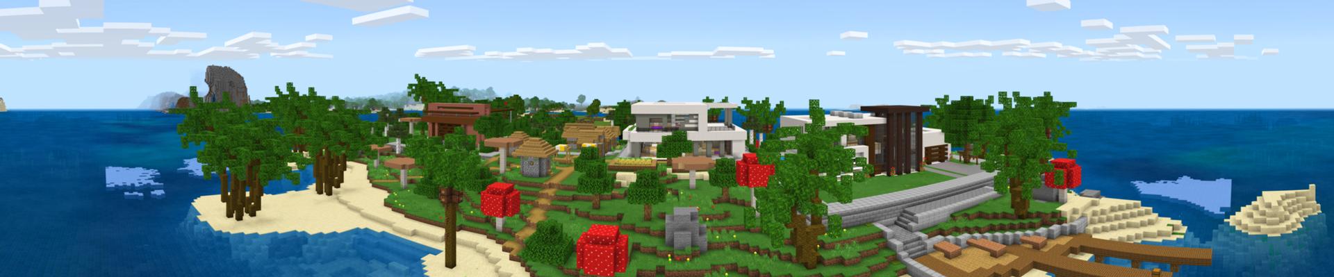 Panorama of the Minecraft Bedrock Marketplace product Fishing Hacker created by A30x1.