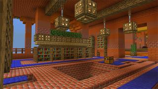 Screenshot of the Minecraft Bedrock Marketplace product Flying Whale created by A30x1.