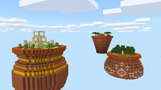 Screenshot of the Minecraft Bedrock Marketplace product Giant Flower Skyblock created by A30x1.