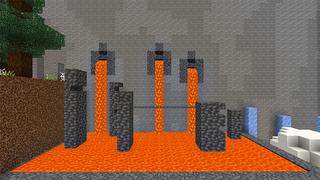 Screenshot of the Minecraft Bedrock Marketplace product Giant Hole Parkour created by A30x1.