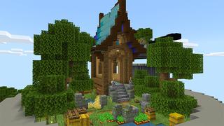 Screenshot of the Minecraft Bedrock Marketplace product Giant Pan Skyblock created by A30x1.