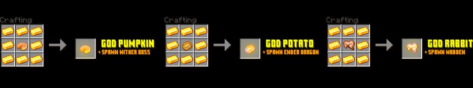 Panorama of the Minecraft Bedrock Marketplace product God Foods created by Diluvian.