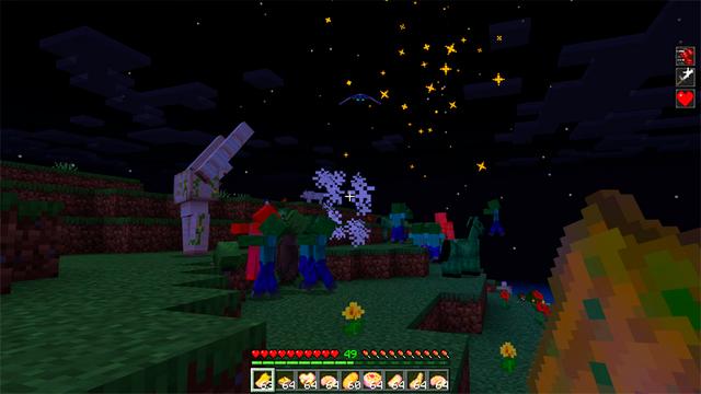 Screenshot of the Minecraft Bedrock Marketplace product God Foods created by A30x1.