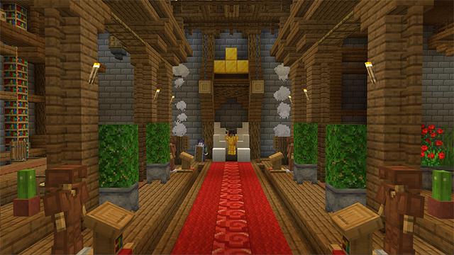 Screenshot of the Minecraft Bedrock Marketplace product Green Land created by A30x1.