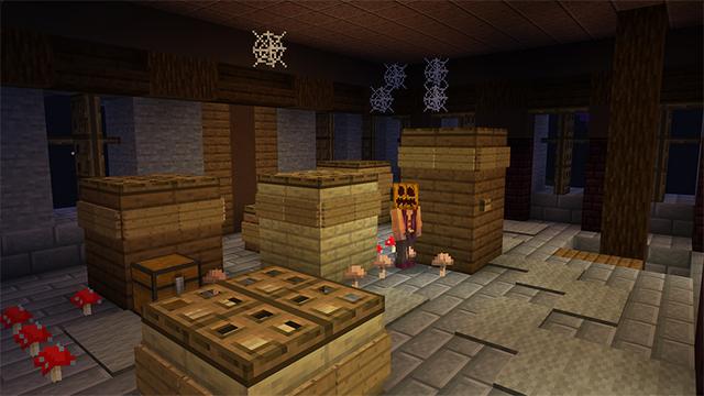 Screenshot of the Minecraft Bedrock Marketplace product Haunted Castle created by A30x1.