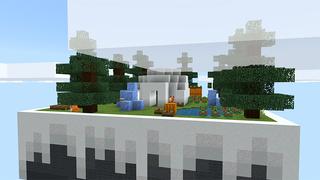 Screenshot of the Minecraft Bedrock Marketplace product Hopper Skyblock created by A30x1.