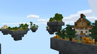 Screenshot of the Minecraft Bedrock Marketplace product Hopper Skyblock created by A30x1.
