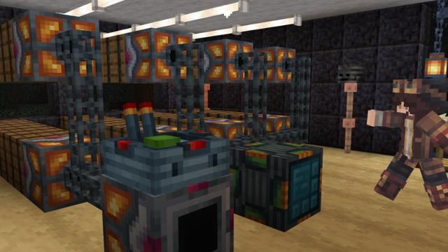 Screenshot of the Minecraft Bedrock Marketplace product Horizon Tech created by A30x1.