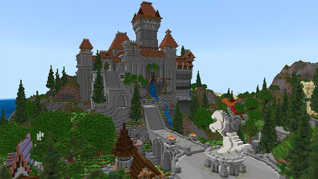 Screenshot of the Minecraft Bedrock Marketplace product Mediera created by A30x1.