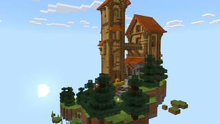 Screenshot of the Minecraft Bedrock Marketplace product Medieval Skyblock created by A30x1.