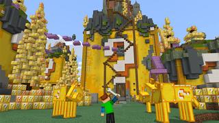 Screenshot of the Minecraft Bedrock Marketplace product Mega Lucky World created by A30x1.